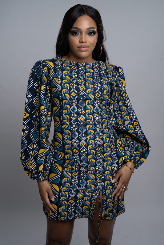 YAMESSOU - Robe imprimée africain