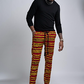 CLAIMAN - Pantalon homme imprimé africain